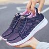 Women Casual Shoes Fashion Breathable Walking Mesh Flat Shoes Sneakers Women  Vulcanized Shoes White Female Footwear