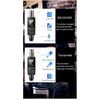 M-ONE UHF Microphones DSP Wired To Wireless System XLR Transmitter Receiver Signal Adapter For Dynamic 48v Condenser Microphone