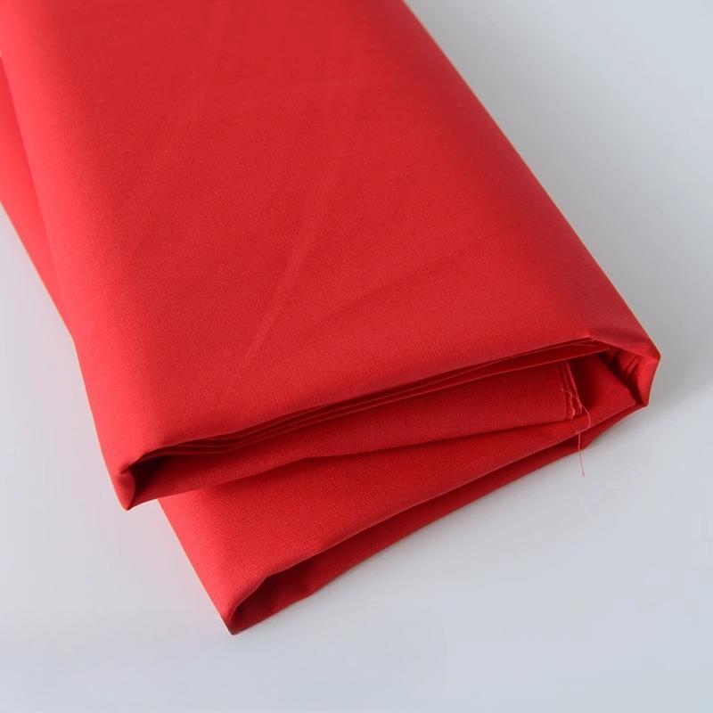 100/300/500cm Cotton Poplin Fabric Solid Color White Red Black for Sewing Accessories Quilting Patchwork handmade DIY Colth