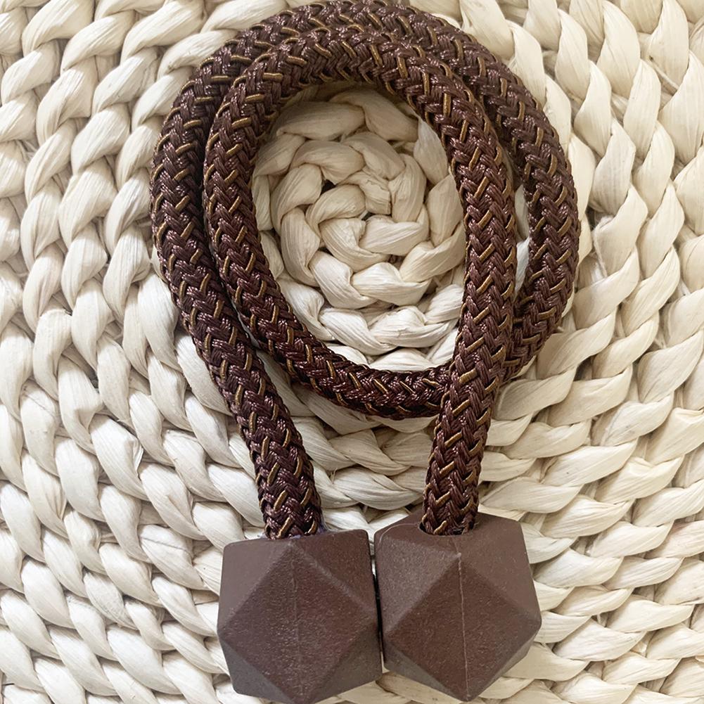 CHOSUR Magnetic Polyester Curtain  Tieback Holder Hooks Ball Buckle Clip Home Decor