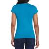 Gildan Womens/Ladies Softstyle Plain Ringspun Cotton Fitted T-Shirt