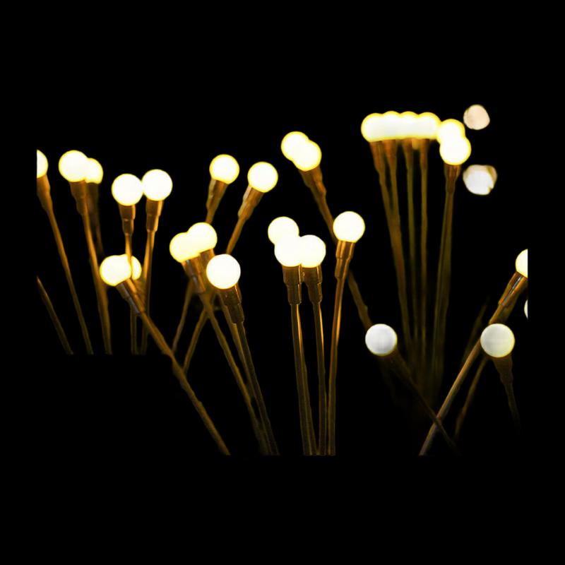 Outdoor Solar Firefly Garden Stake Lights