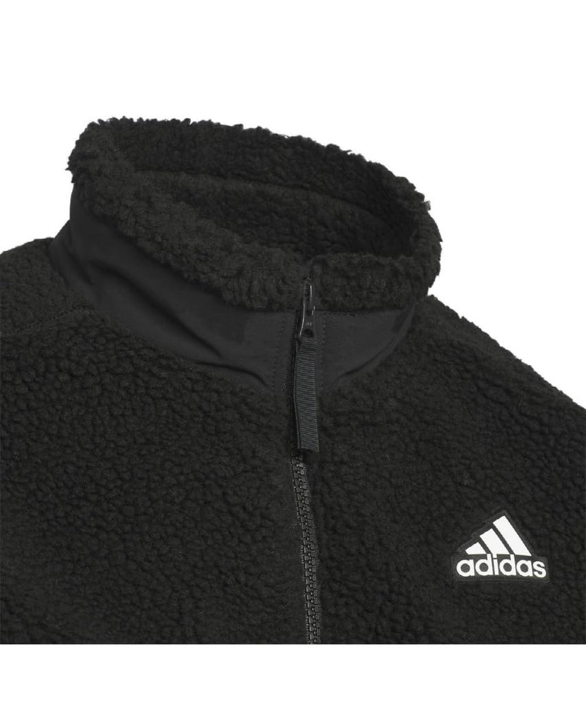 Adidas Warding Pack Loose Fit Boa Black Kids' Full-Zip Jacket, KPX94, (JP4917)
