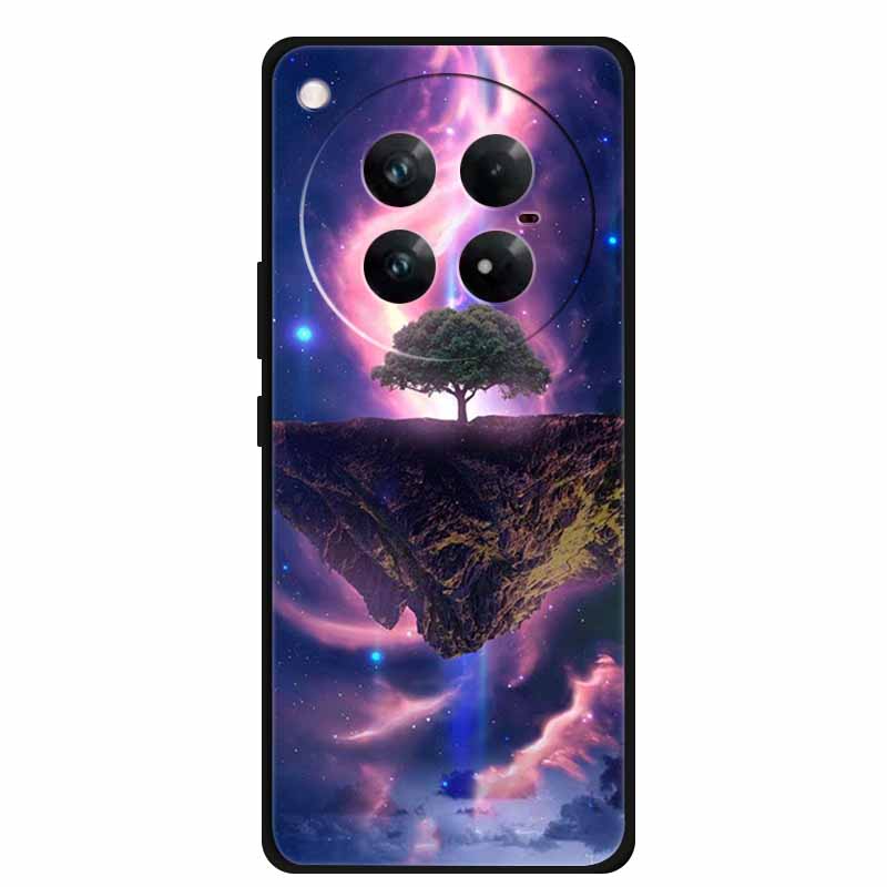 For Infinix Zero 40 5G Case Black Silicone TPU Painted Planet Cover Luxury Animal Case For Infinix Zero 40 4G Luxury FlowerFunda