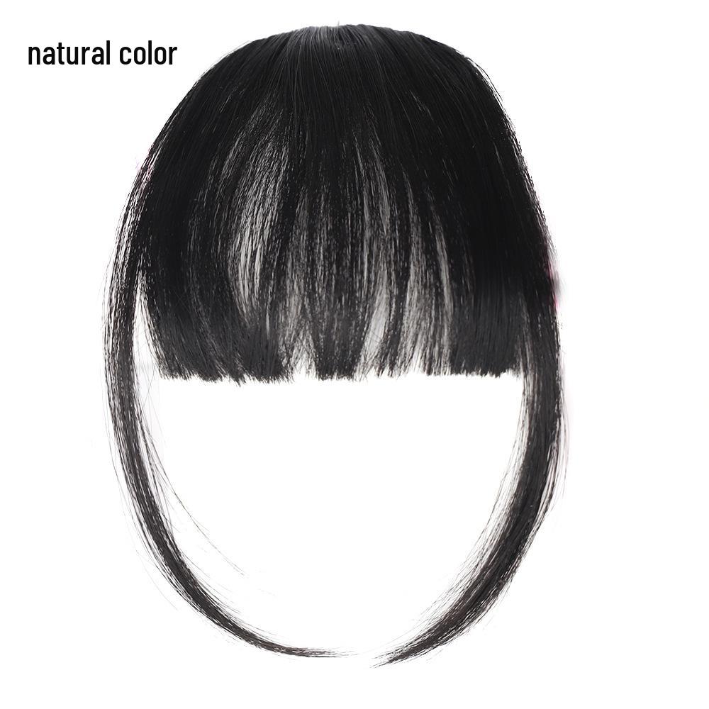 Wig Mini Air Bangs Piece for Women - Realistic Hair Bangs