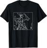 Lilies Japanese Art Print Hokusai Woodblock Japanese Art T-Shirt