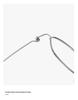 Udia Ultralight Titanium Oval Eyeglass Frame 49 - Screwless Myopia Glasses for Women