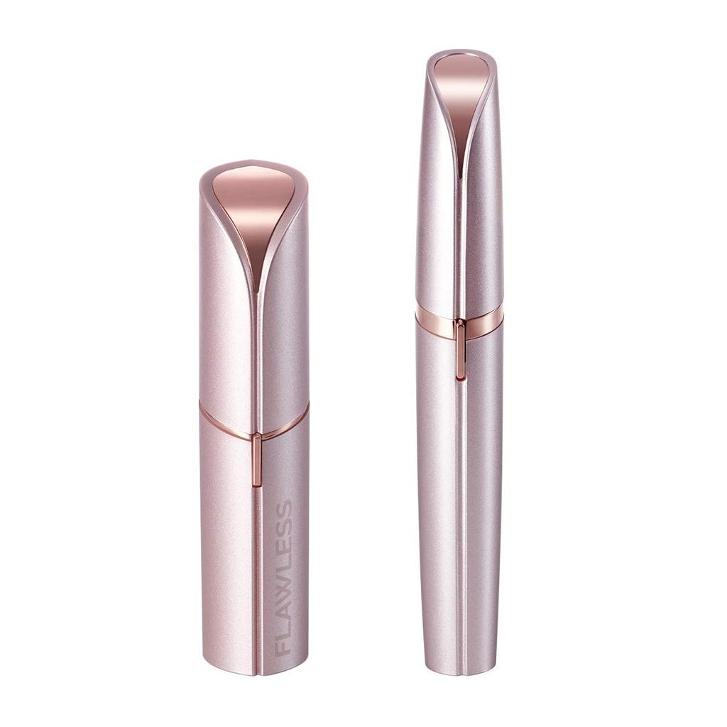 Japanese Flawless Special 2 Piece Set Electric Face Shaver Downy Hair Unwanted Hair 18K Gold Shaving Sensitive Skin Electric Shaver Cordless Ladies