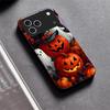 Halloween Boo Vibe For Apple Black Phone Case For iPhone 17 16 15 14 13 12 Mini 11 Pro Max 17 Air 7 8 Plus XR Glass Back Cover