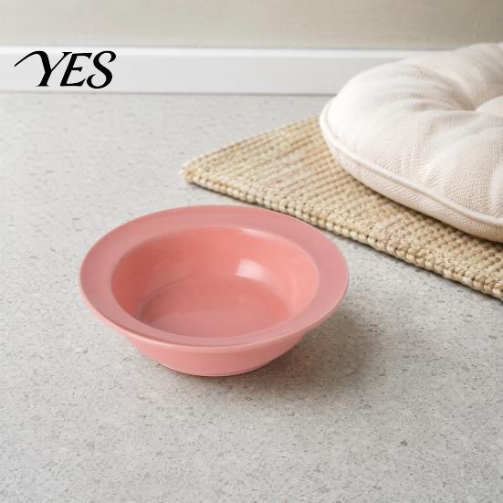 Ceramic Kitten Bowl Cat for Dry Wet Food, Microwave Dishwasher Safe Pet Dish Feeder Plate, Whisker Friendly Food Water Durable