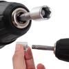 45/9pcs Hexagonal Sleeve Head Short Sockets Mini Fly Socket Set Square Conversion Head Electric Wrench Power Tools Accessories