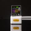 Cube Photo Display Holographic Desktop Smart Weather Station Digital Clock With Gif Animations Album