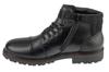 Rieker Shoes, Mens black Lace-up shoes
