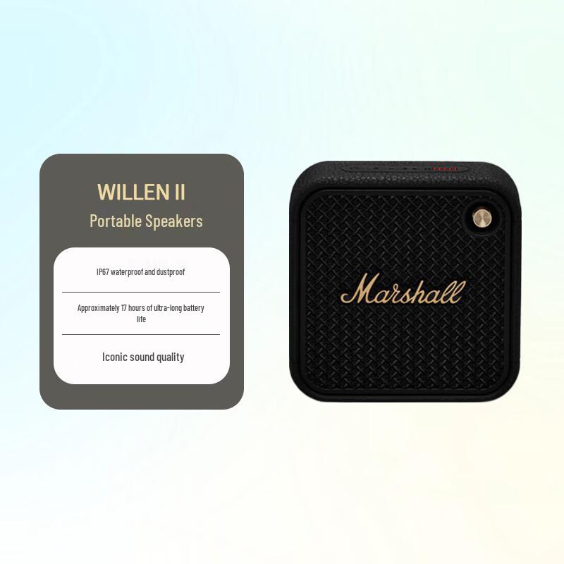 

Marshall Willen II Portable Bluetooth Speaker (CN version)
