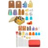 Sewing Thimble Sewing Needle Set, Rubber Finger Tips Guard Silicone Thimble Leather Coin Thimble Sewing Thimble Rings