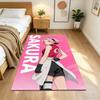 Naruto Floor Rug Office Rug Suitable for Dormitory Playrooms Game Room Foyer Antislip Carpet Decorate Offices Wedding Party Gift