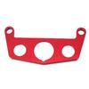 Key Switch and Indicator Light Mount Replacement for Pro Taper Handlebar Clamps Risers Aluminum Red