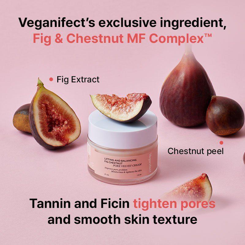 [Veganifect] Lifting And Balancing Fig Chestnut Pore Velvet Cream 50g