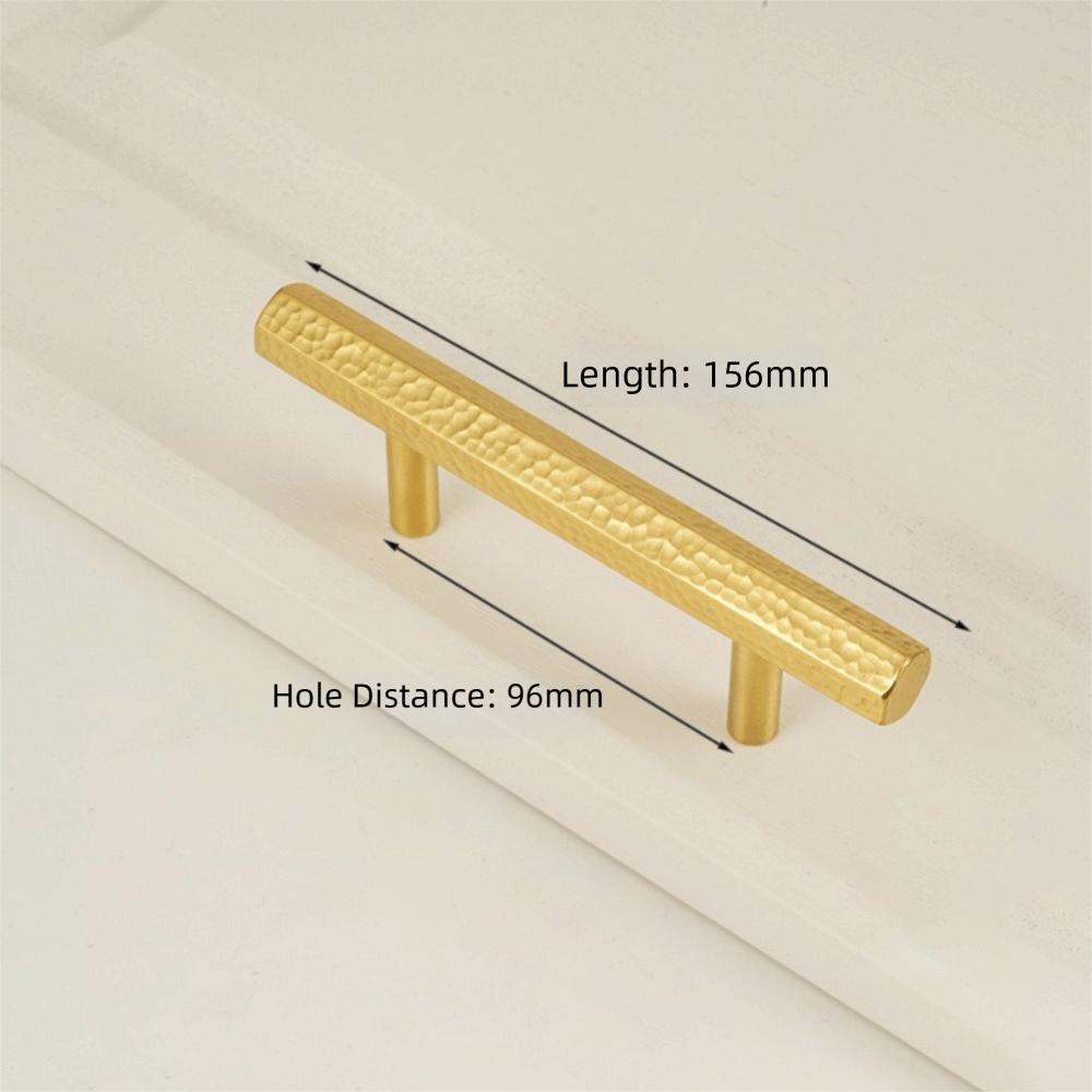 Solid Brass Material Cabinet Handles Long Handle Wardrobe Handles Wardrobe Door