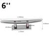 Marine Grade Stainless Steel 316 Low Flat Cleat Boat Cleats 4 Inch 5 Inch 6 Inch 8Inch Mooring Dock Cleat Boat Accessories