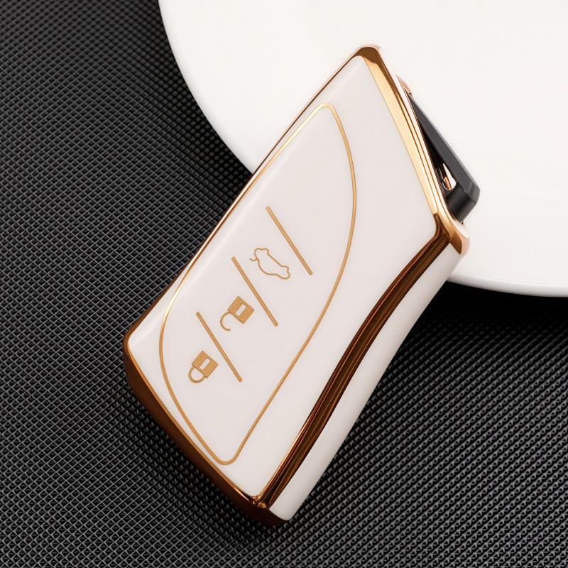 3/4-Knopf Phnom Penh TPU Auto-Fernbedienung Schlüsselhülle Abdeckung Für Lexus NX ES UX US RC LX GX IS RX 200 250h 350h LS 450h 260h 300h UX200 Shell Schlüsselanhänger Zubehör