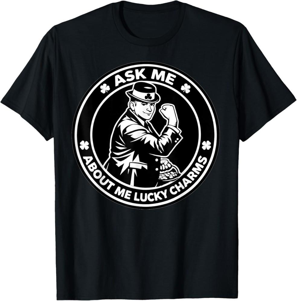 Ask Me About Me Charms Short Sleeve T‑Shirt S
