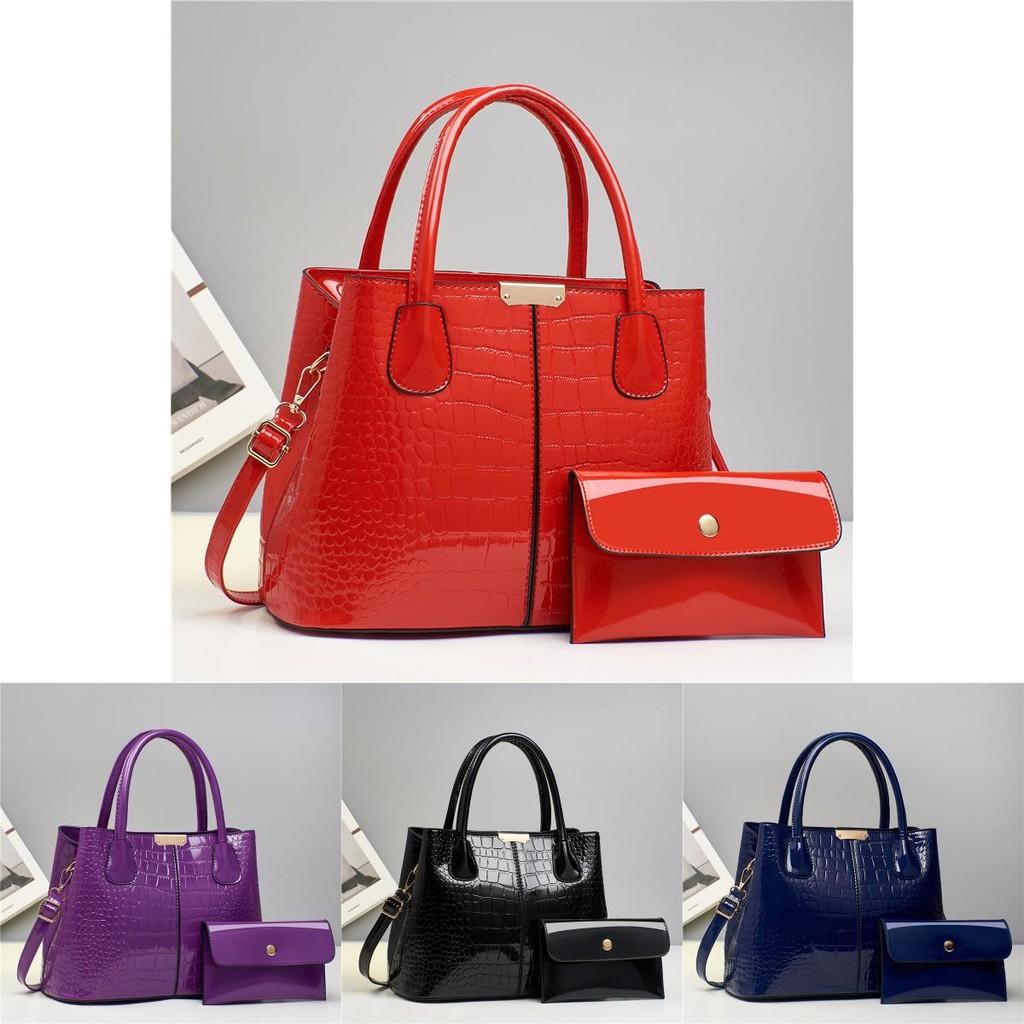 Crocodile Versatile Print Single Shoulder Handbag Featuring Chic Style And Ample Storage Space