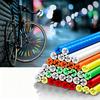12PCS Bicycle Wheel Spoke Reflective Sticker Color Tube Warning Safety Light DIY Reflector Reflective Safety Kit