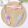 New baby head flower, cute and comfortable mesh star baby elastic headgear, children's hair accessories head