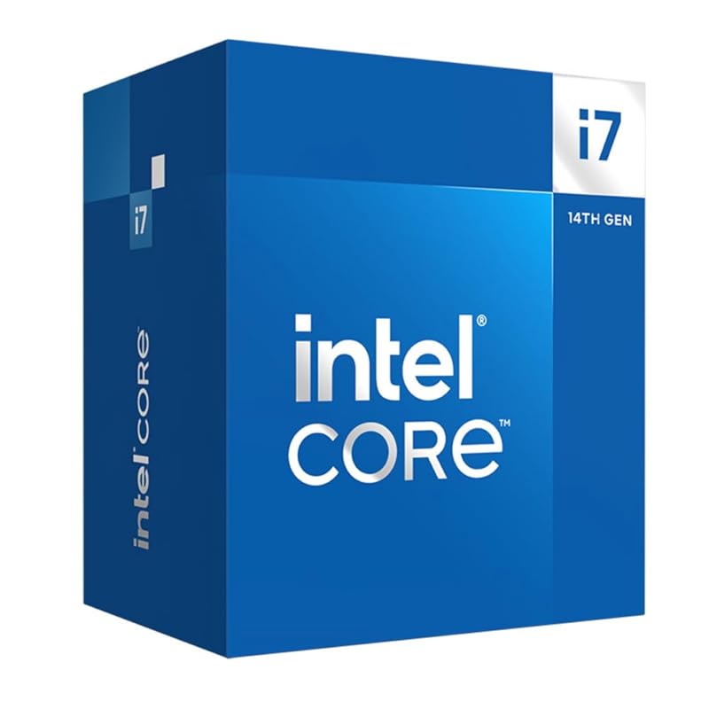 

Intel Core i7-14700 desktop processor 20 cores (8 P core + 12 E-core) Up to 5.4GHz