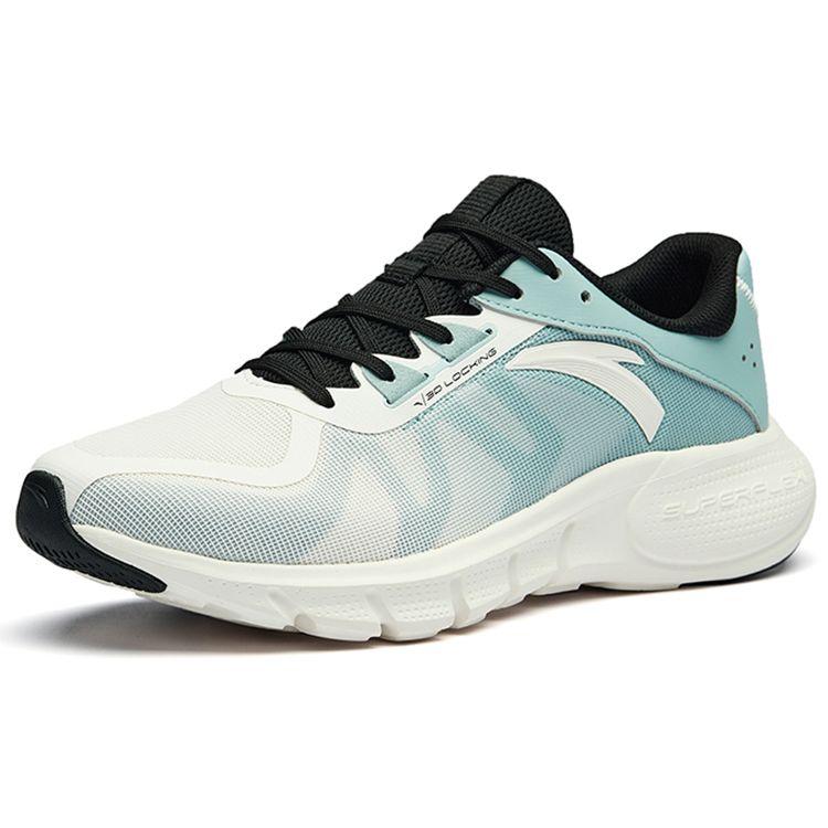 Anta Lightweight Low-Top Running Shoes Men Sneakers White Blue Black 112235557-4