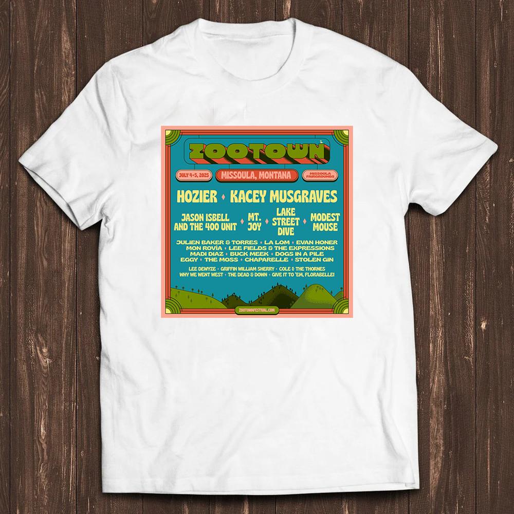 Zootown Music Festival 2025 Kacey Musgraves T Shirt Full Size S-5XL TT951