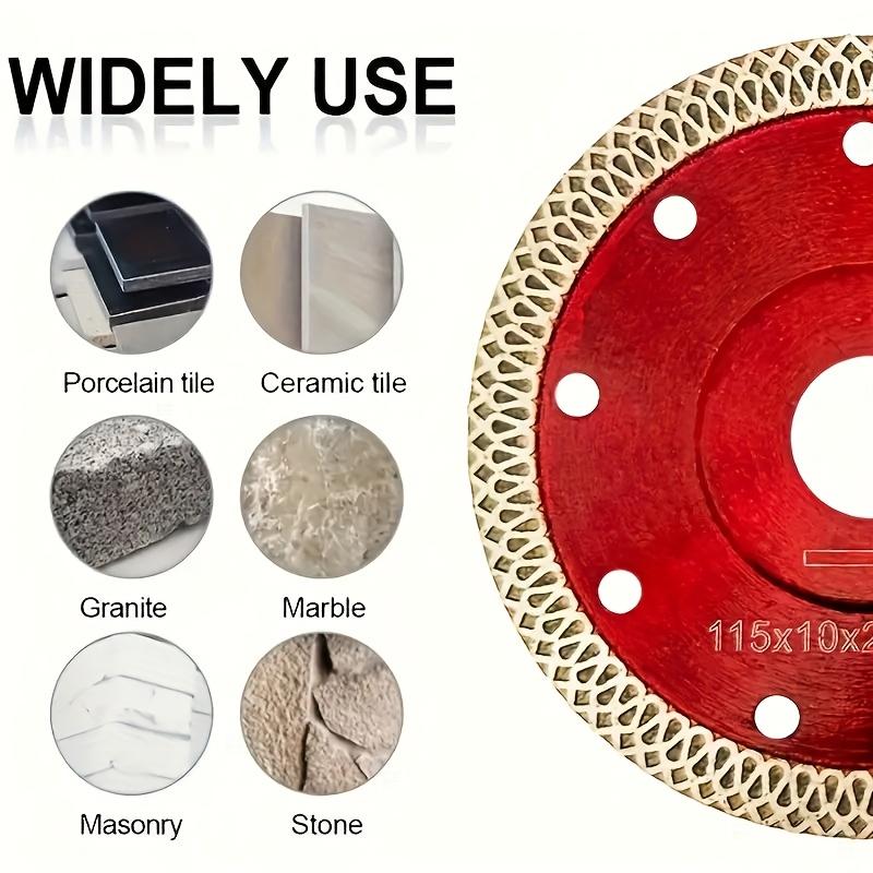 Diamond Dry Cutting Blade Disc Porcelain Ceramic Tile Turbo Thin Stoneware Discs for Marble Machine,angle Grinder 115mm