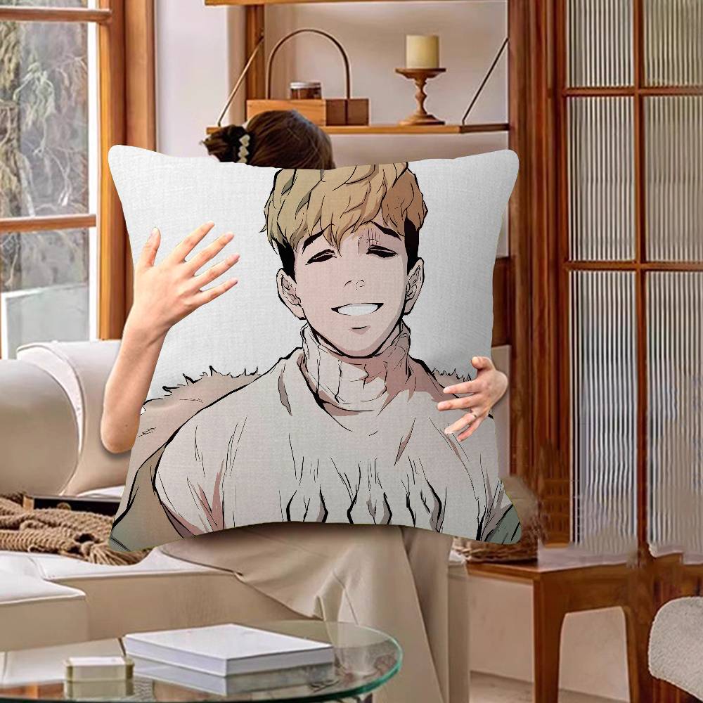 Anime Killing Stalk Pillow Cover Sofa Cushion Cover Home Room Decoration Children Gift