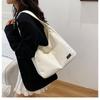 Corduroy bag women's large-capacity new autumn and winter versatile casual shoulder bag student tote bag