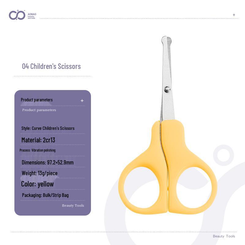 

Bestseller Baby Nail Clipper Set: Safe Anti-Pinch Scissors for Newborns and Children’s Nails