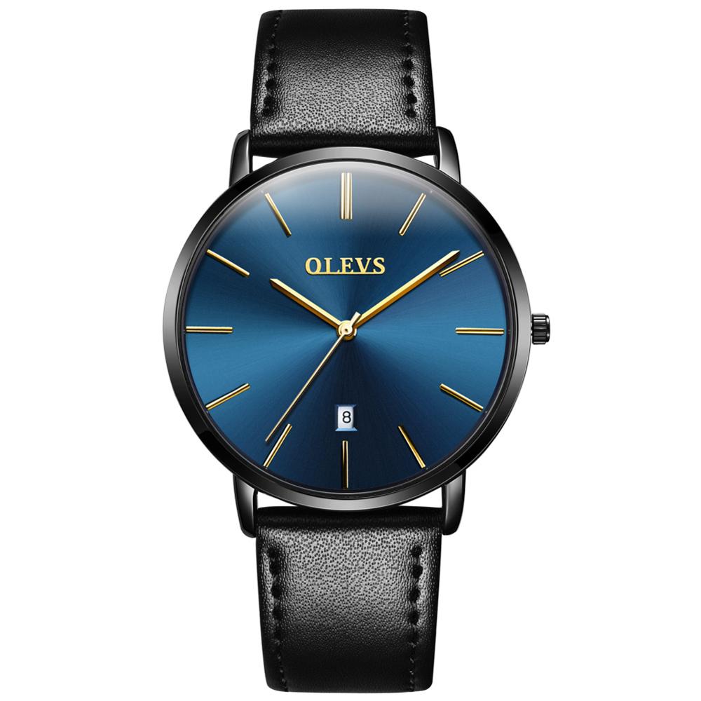 OLEVS 5869 Men's Watch Top Brand Luxury Waterproof Ultra Thin Date Clock Male Steel Strap Classic Quartz Watch Business Watches