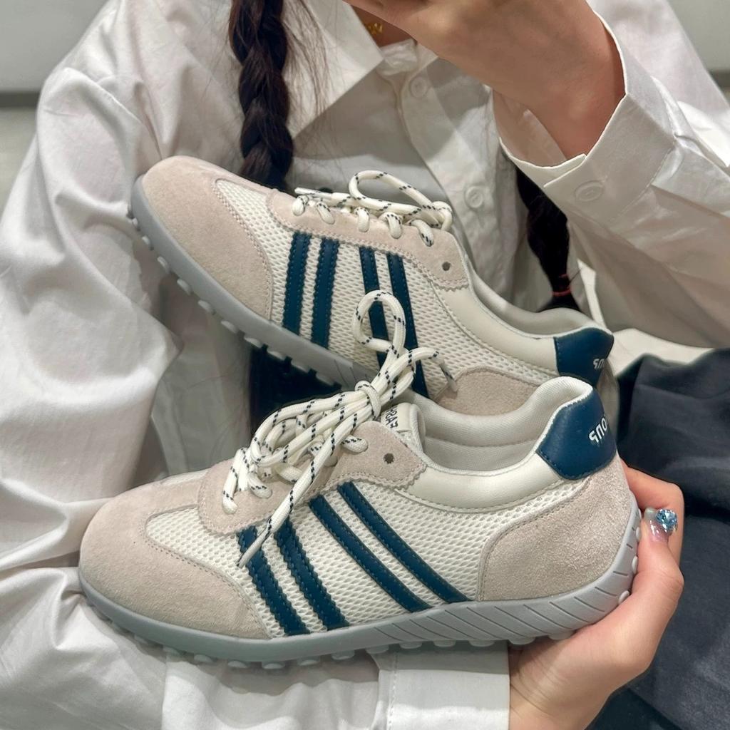 Agam Dexun shoes women's 2025 new popular summer super fire thin-soled sports shoes mesh breathable casual board shoes