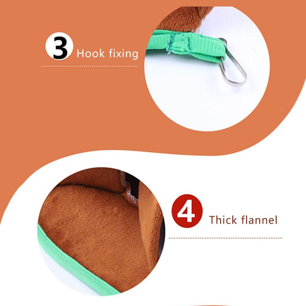 Balanço Rede para Animais de Estimação Macio Cama Quente para Pequenos Animais Casa para Animais de Estimação Gaiola Ninho