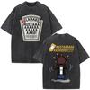Washed Vintage Rapper Kendrick Lamar Album Merch Tshirts Unisexs Clothing Hip Hop Retro Oversized Tshirt Fashion Trend Tee Shirt