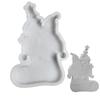 Christmas Stocking Silicone Mould Chocolate Fondant Silicone Mould with Christmas Tree Santa Pattern for Epoxy Resin