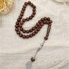 Classical Religious Bracelet Rosary Wood Beads with Fringe for Daily Wear or Gift for Spiritual Comfort Religious Gift
