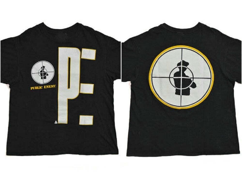 Ретро Футболка Унисекс Public Enemy Тур Все Размеры 21D689 XXXXL