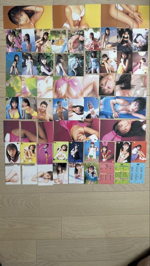 [USED] Nakajima Reika Bomb Trading Cards Regular 72 Types Full Set + Bonus