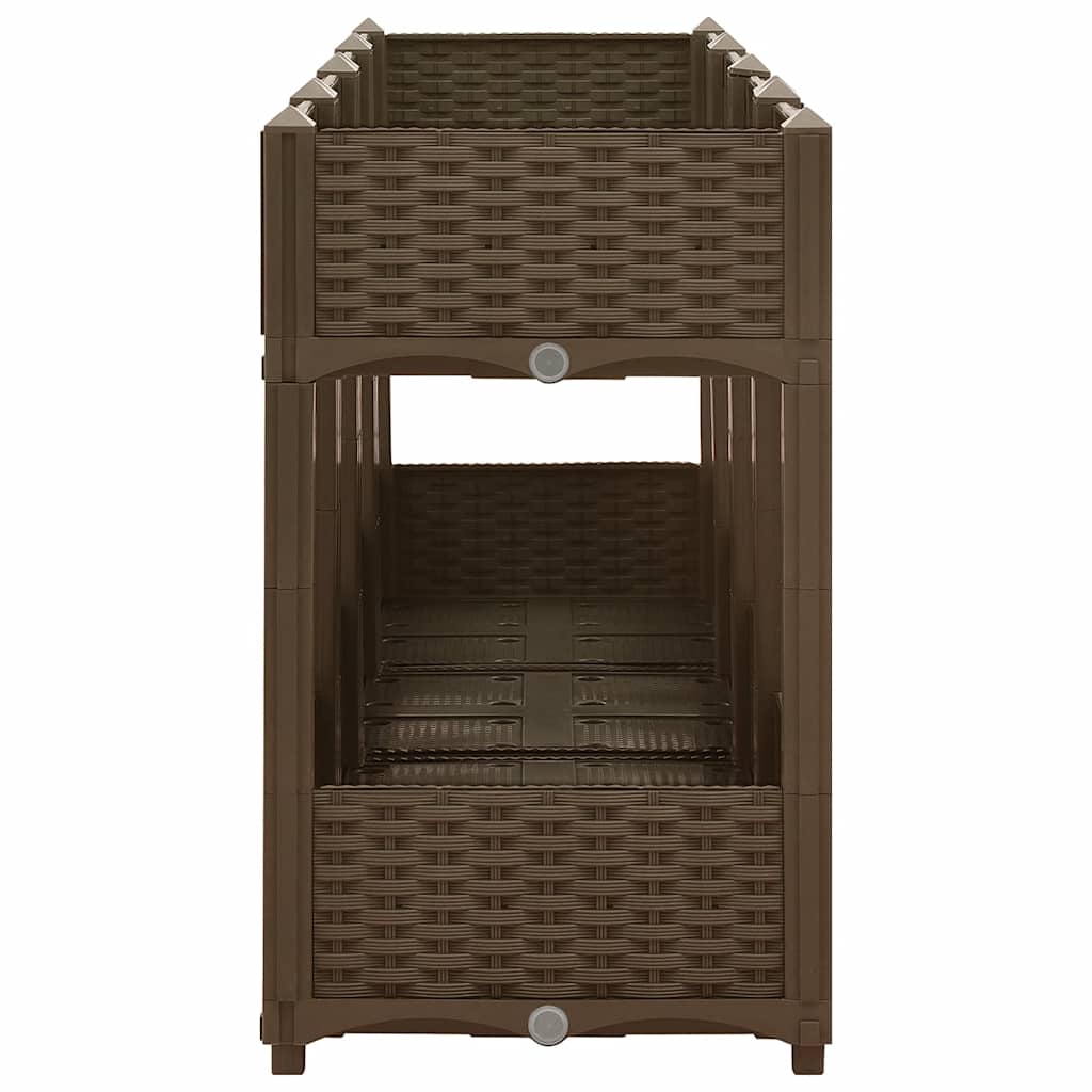 Raised Garden Bed 160 x 40 x 71 cm Polypropylene