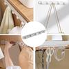 Wall Hook Expandable Design Easy Access No Drilling Adjustable Pot Racks Pan Utility Organizer Sliding Pantry Organization Hook Kitchen Supplies