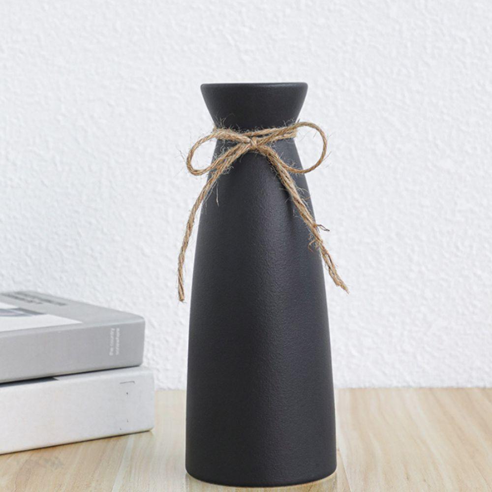 3 Pieces Narrow-mouthed Modern Style Dried Flowers Vase Set Living Room Simple Vase  Dining Table