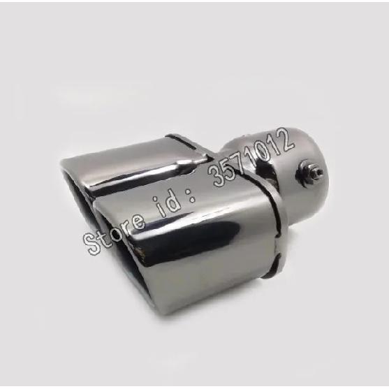 Car Cover Muffler Back Pipe Dedicate Exhaust Tip Tail Outlet Ornament Vent For Toyota Highlander 2015 2016 2017 2018