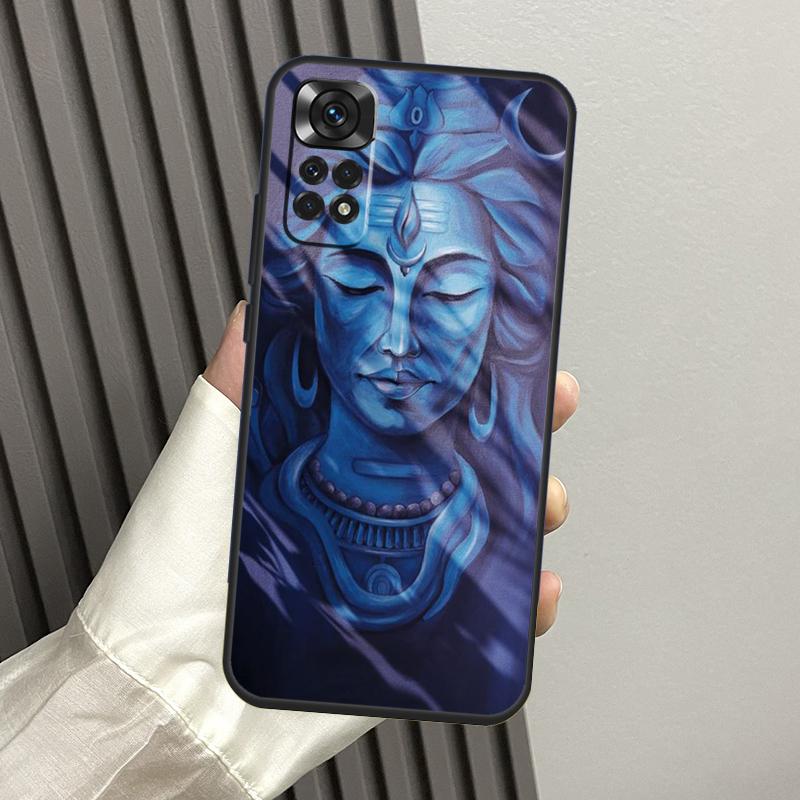 Lord Shiva Hindu God Buddha India Case For Xiaomi Redmi Note 11 Pro 8 9 10 12 Pro 8T 9S 10S 11S Redmi 10 10A 10C 12C 9C Coque