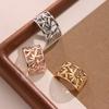 Zinc Zinc Zinc Alloy Metal Scarves Buckle Ring Arc Shape Scarves Brooches  Decoration